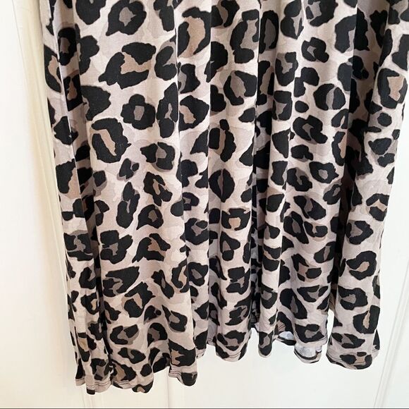 (3/$15) premise leopard print flow dress - Picture 5 of 7